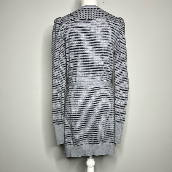 French Connection Houndstooth Cardigan Dress - Picture 5 of 8